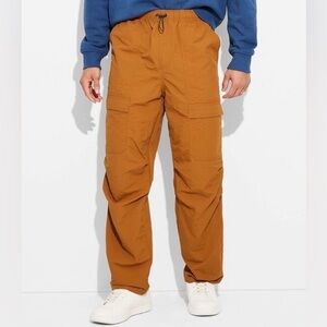 Original Use Men's Small Brown Cargo Regular Fit Ankle Length Pants NWT